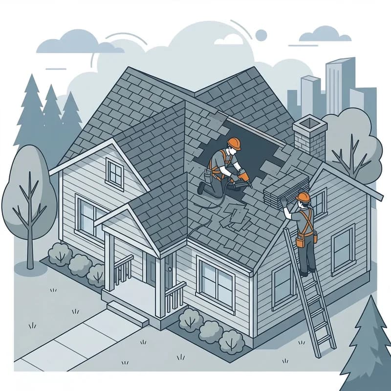 Roof Repairs illustration